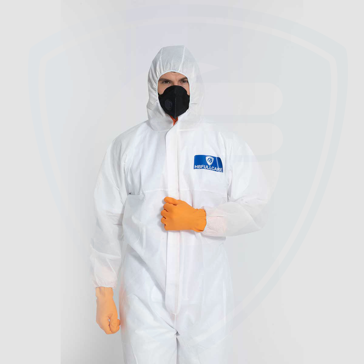 Factory Hot Selling Safety Protective Anti-Static Disposable Coverall with Boots
