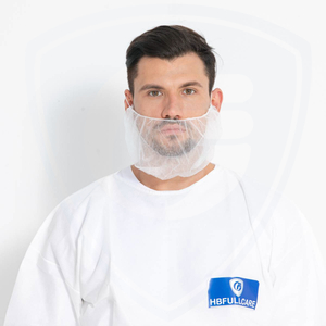 Dust-proof Breathable Non-Woven Disposable Beard Cover for Food Company