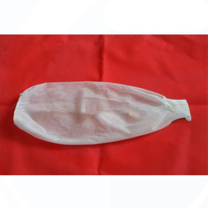 Disposable PP Knitted Cuff Sleeve Covers for Industry Hospitals Food Service