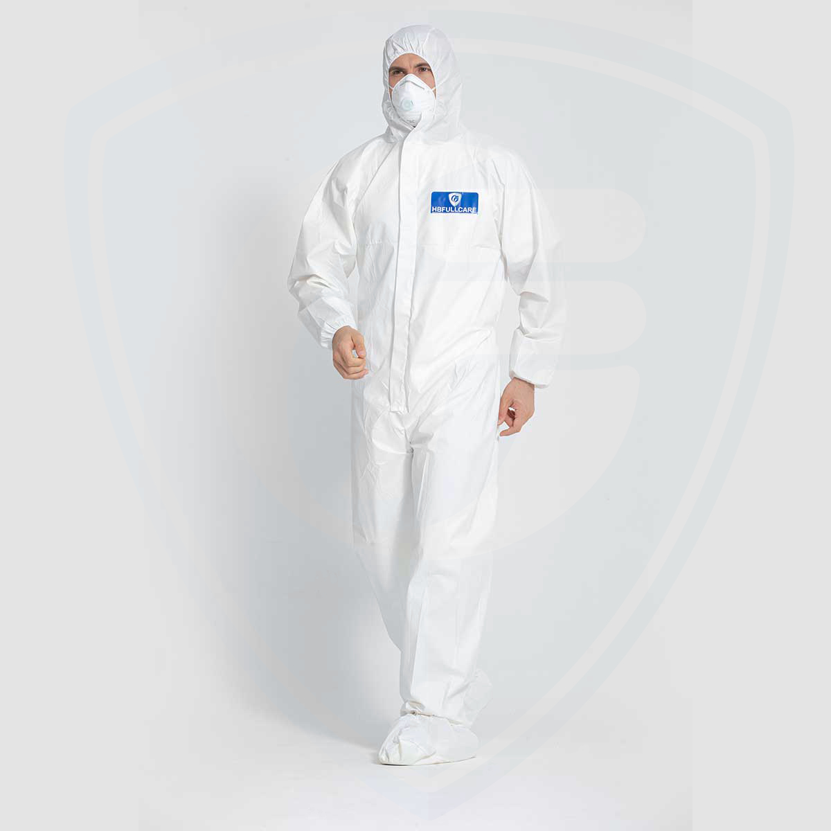 Disposable Coveralls Medical Protective Coverall Biohazard Chemical Waterproof Protective Clothing