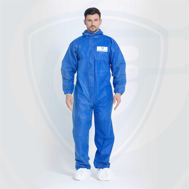 Disposable Overall SMS Fabric Apparel Unisex Workwear for Industrial Applications