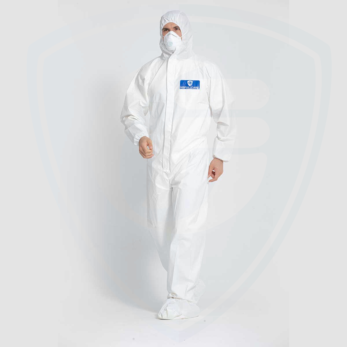FC2050 Cat.III Microporous Film Coverall for Type5/6 Protection Level